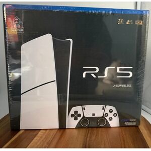 RS5 Game Console Dual Stick 2.4G 2 Wireless Controllers 20000+64GB      0269